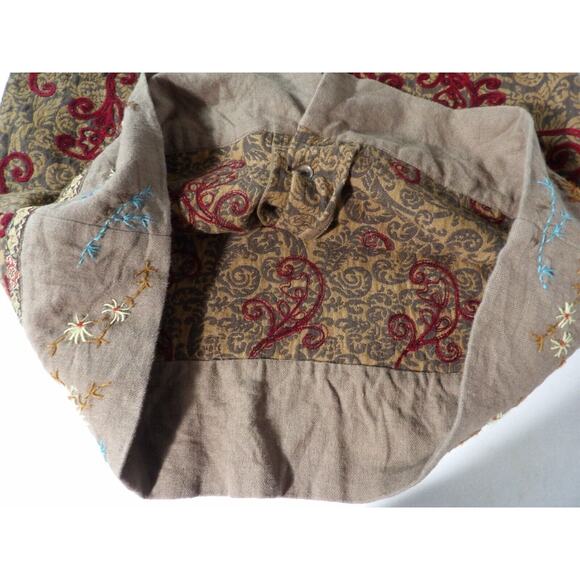 Cedar Canyon Clothing Company Jacket Shacket Medium Brown Maroon Button Vtg - Picture 10 of 10